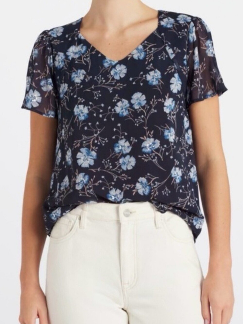 PAPERMOON Elise Back Detail Blouse